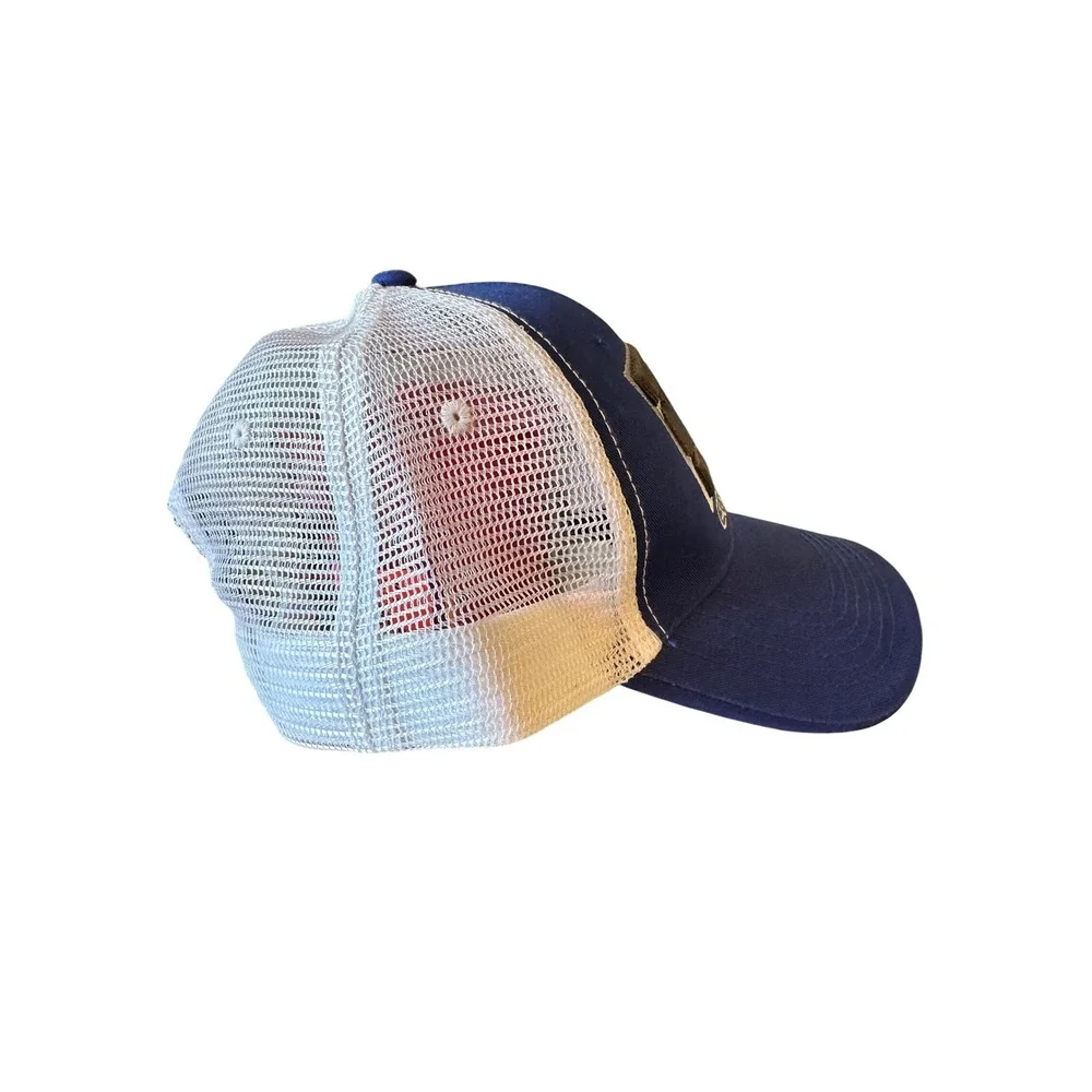 Uluru Trucker Hat Mens OSFA Blue Colorado Snapback Mesh‎ Cap Souvenir Casual